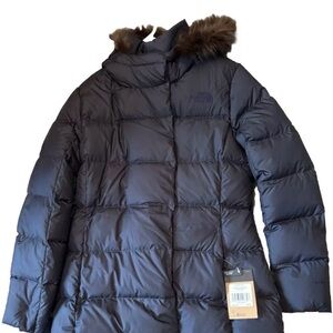 The North Face Women's Dark Gray Puffer Coat